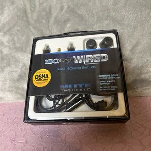 ISOtunes wired  Earplug Headphones, Noise Reduction